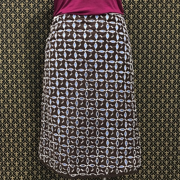 Anthro Eyelet A-Line Skirt by Snak - Picture 3 of 12